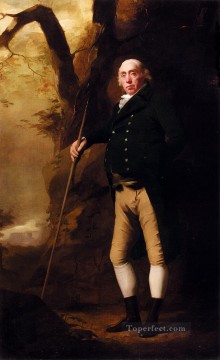 ヘンリー・レイバーン Painting - ラヴェルストンのアレクサンダー・キースの肖像ミッドロジアン・スコットランドの画家ヘンリー・レイバーン